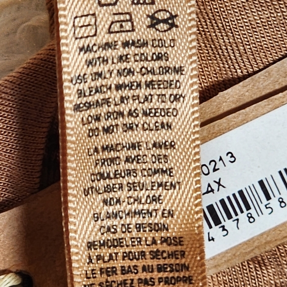 2pcs SKIMS SLEEP BRIEF/ CAMEL/4X/NWT - Picture 12 of 15